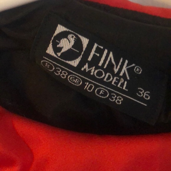 Vintage Fink Modell Dress size 10 - Picture 4 of 4